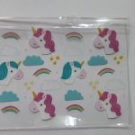 Pvc Şeffaf İcon Baskılı Çanta DL1337