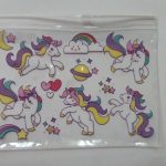Pvc Şeffaf İcon Baskılı Çanta DL1345