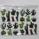 Pvc Şeffaf İcon Baskılı Çanta DL1092