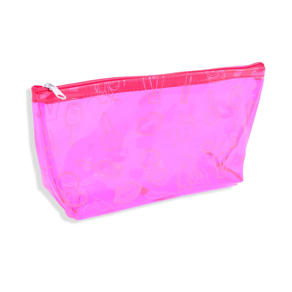 bigger-seffaf-fosforlu-pembe-pvc-buyuk-duz-makyaj-cantasi-24mk-1793.jpg Şeffaf Fosforlu Pembe PVC Büyük Düz Makyaj Çantası 24MK-1793 - Görsel 1